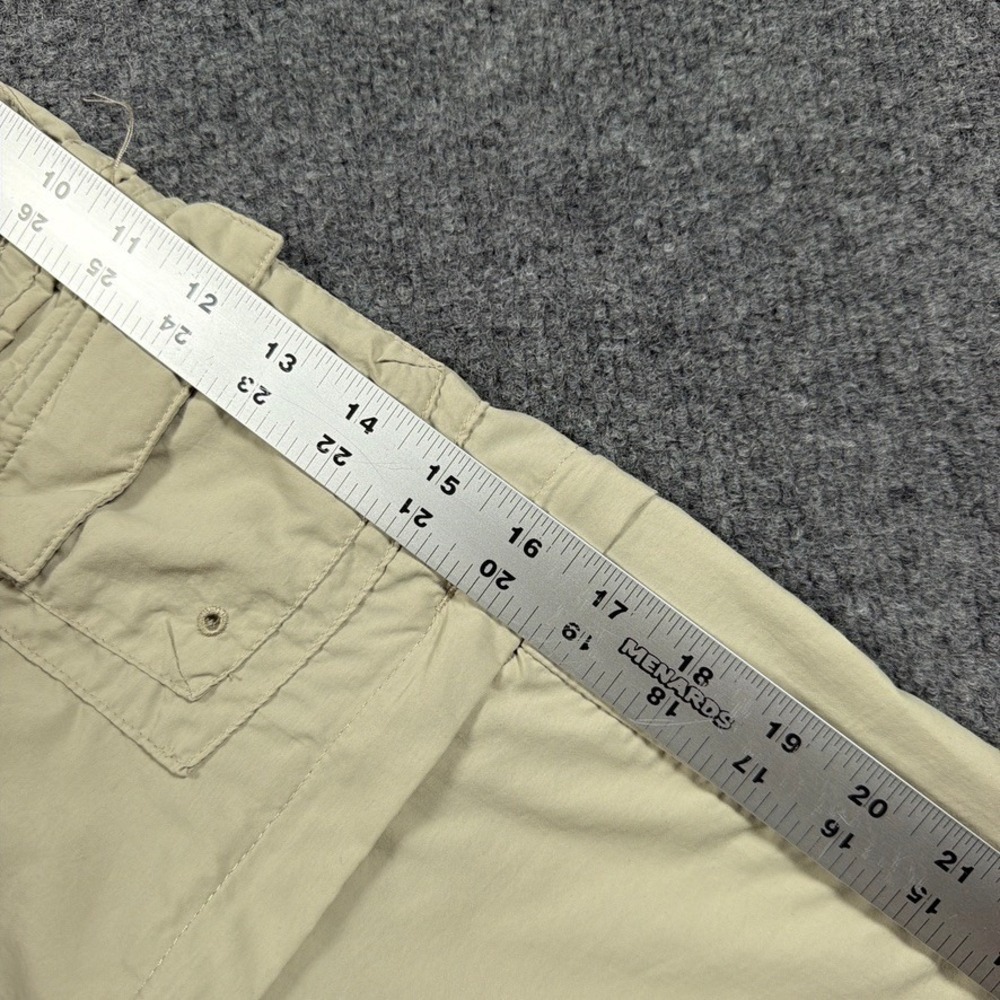 Columbia Convertible Cargo Pants Womens S Khaki Titanium Omni-Dry Zip Off Hiking - Picture 11 of 15